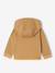 Long-sleeved hooded T-shirt for baby boys ochre - vertbaudet enfant 