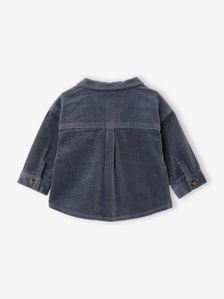 Overshirt for baby grey blue - vertbaudet enfant 