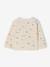 Long-sleeved T-shirt for baby grey blue+vanilla - vertbaudet enfant 