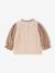 Pull 2 en 1 bébé bleu ciel+écru+rose poudré - vertbaudet enfant 