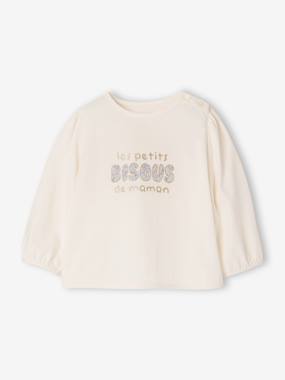 -T-shirt manches longues bébé fille