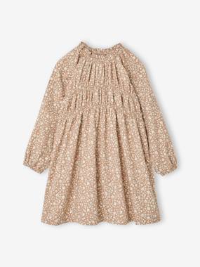 Girls-Short dress with long sleeves for girls