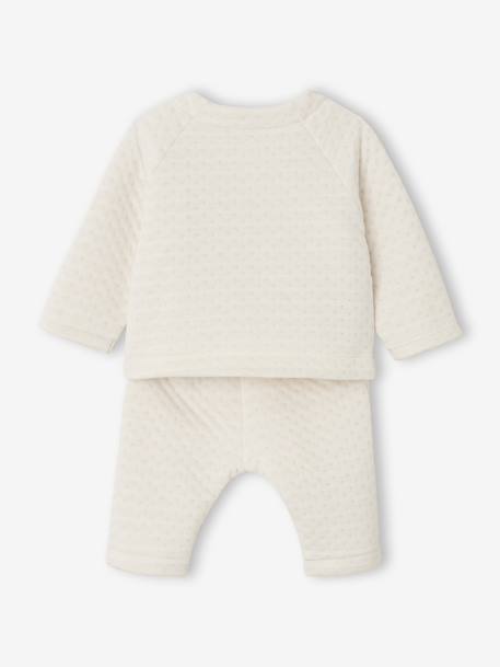 customisable newborn set for baby ecru - vertbaudet enfant 