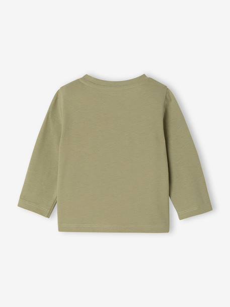 Stylish Top for Baby Boys aqua green+ecru+pistachio+vanilla - vertbaudet enfant 
