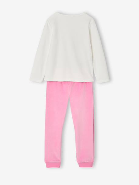 Pack of 2 long pyjamas for girls marl grey - vertbaudet enfant 