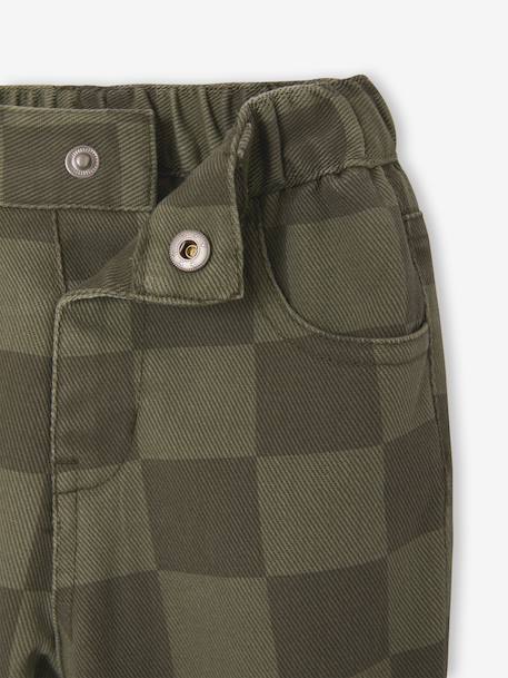 Trousers for baby khaki - vertbaudet enfant 