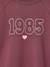 Long-sleeved T-shirt for girls ink blue+plum - vertbaudet enfant 