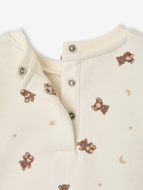 Ensemble sweat et pantalon bébé garçon écru - vertbaudet enfant 