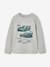 Top with Fun Motif for Boys ecru+marl grey - vertbaudet enfant 
