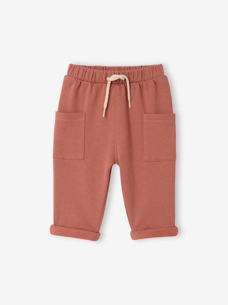 Pack of 2 trousers for baby boys terracotta - vertbaudet enfant 