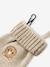 Baby hat, snood and mittens set beige - vertbaudet enfant 
