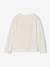 Long-sleeved T-shirt for girls ecru - vertbaudet enfant 