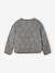 Girl's sherpa-lined quilted jacket anthracite+rose - vertbaudet enfant 