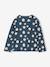 T-shirt manches longues fille écru+gris+marine - vertbaudet enfant 