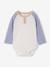 Lot de 2 bodies naissance manches longues col polo gris chiné - vertbaudet enfant 