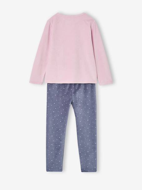 Lot de 2 pyjamas fille bleu ardoise - vertbaudet enfant 