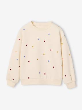 -Sweat fille manches longues