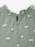 T-shirt manches longues bébé fille vanille+vert sauge - vertbaudet enfant 