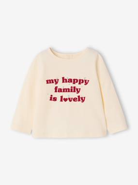 -Long-sleeved T-shirt for baby girls