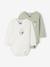 Lot de 2 bodies naissance Miffy manches longues vert d'eau - vertbaudet enfant 