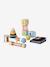 Coffret 6 jouets d’éveil bois FSC® multicolore - vertbaudet enfant 