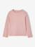 Pack of 3 long-sleeved T-shirts for girls ecru+ink blue+vanilla - vertbaudet enfant 
