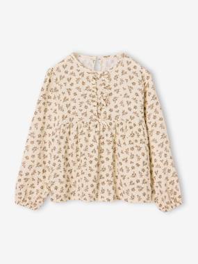-Blouse manches longues fille