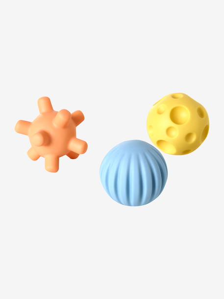 Coffret 6 jouets d’éveil bois FSC® multicolore - vertbaudet enfant 