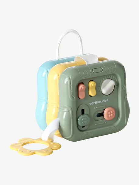 Modular baby sensory activity cube multicoloured - vertbaudet enfant 