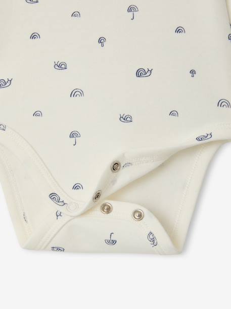 Ensemble body et pantalon bébé bleu moyen - vertbaudet enfant 