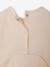 Pack of 3 baby sleepsuits with back opening ecru+sage green - vertbaudet enfant 