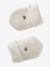 3-piece knit hat, snood and mittens set for baby girls ecru - vertbaudet enfant 