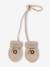 Baby hat, snood and mittens set beige - vertbaudet enfant 