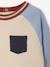 Long-sleeved T-shirt for baby grey blue+vanilla - vertbaudet enfant 