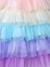 Fancy dress ruffle dress multicoloured - vertbaudet enfant 