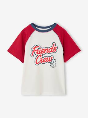 -Raglan short-sleeved T-shirt for boys