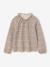 Fancy Top, Elasticated Ruffled Neckline, for Girls ecru+navy blue+vanilla - vertbaudet enfant 