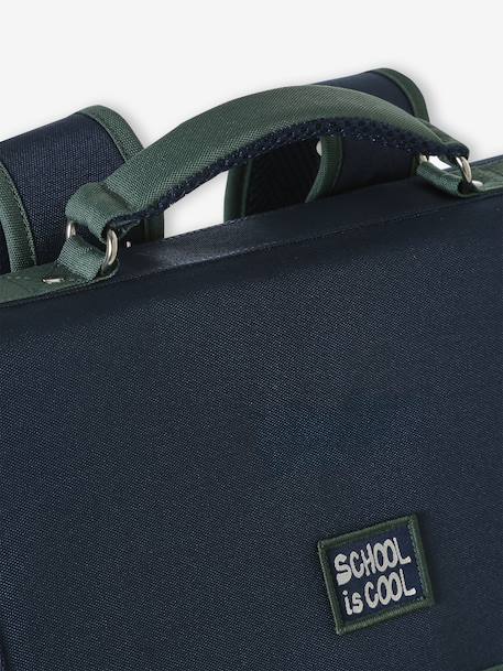 Charlie school bag for boys deep blue - vertbaudet enfant 