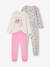 Pack of 2 long pyjamas for girls marl grey - vertbaudet enfant 