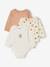 Pack of 3 long-sleeved bodysuits for baby hazel - vertbaudet enfant 