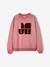 Sweatshirt for girls ecru+old rose - vertbaudet enfant 