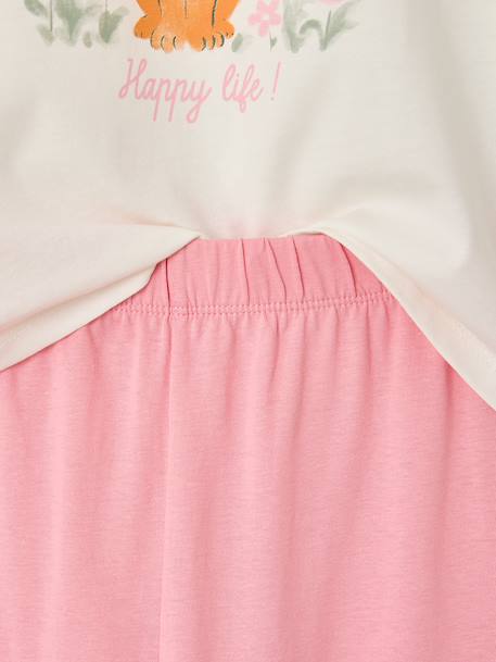 Pack of 2 long pyjamas for girls ecru - vertbaudet enfant 