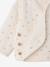 Quilted Set: Cardigan + Fully Printed Footed Trousers ecru+rose+vanilla - vertbaudet enfant 