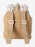 Personalised baby girls cotton muslin backpack beige - vertbaudet enfant 