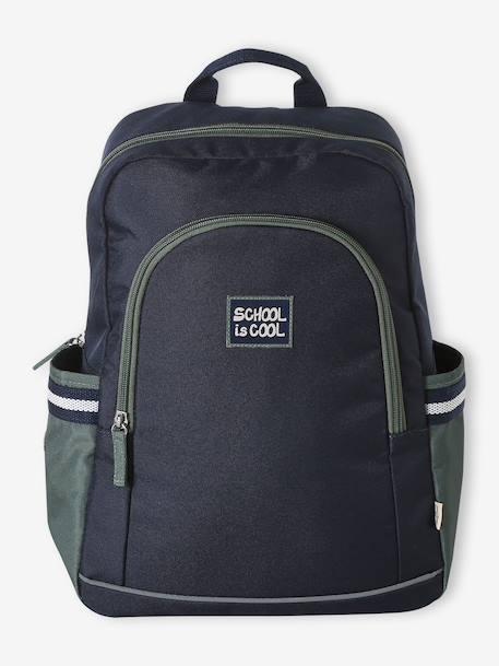 Sac à dos garçon personnalisable bleu foncé - vertbaudet enfant 