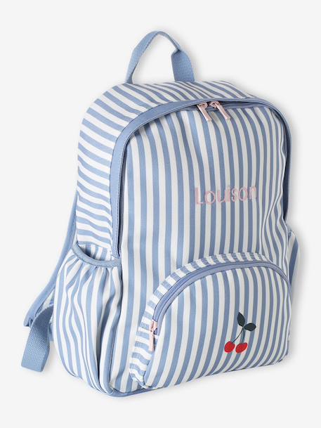 Personalised backpack for girls blue - vertbaudet enfant 