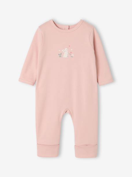Pack of 2 baby sleepsuits with back opening sage green - vertbaudet enfant 