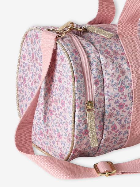 Sac de sport personnalisable polyester rose dragée - vertbaudet enfant 
