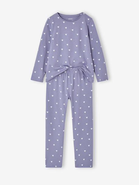Pack of 2 long pyjamas for girls ecru - vertbaudet enfant 