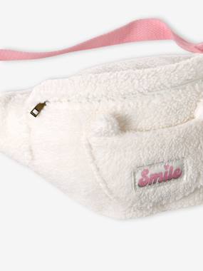 - Corduroy Bumbag with Cat Design for Girls